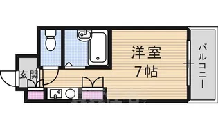 インターナショナル関目【3階】の間取り