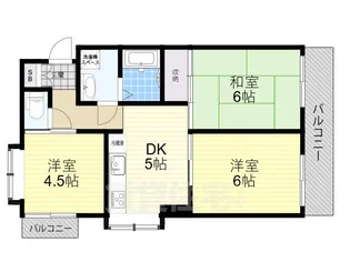 アヴェニール高田【801号室】の間取り