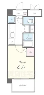 ヴェラルーナ【1階】の間取り