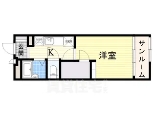 レオパレスカリオストロ【2階】の間取り