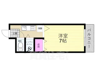 ハイムユアーズ【4階】の間取り