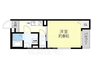 Gracias Court鳳(グラシアスコート鳳)【3階】の間取り