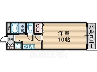 シティオ南花田【3階】の間取り