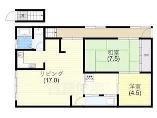 夢野文化住宅A棟【2階】の間取り