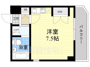 フォーラム都島内代駅前【7階】の間取り