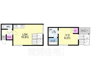 ベル・アスティーレ【-1階】の間取り