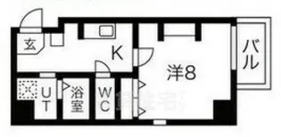 大阪府堺市堺区市之町西2丁【マンション】の間取り