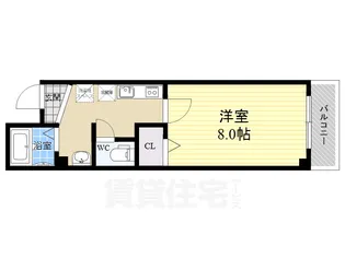 クレセントファーム【301号室】の間取り