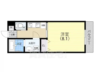 ワコーレヴィアーノ神戸片山町1丁目【1階】の間取り