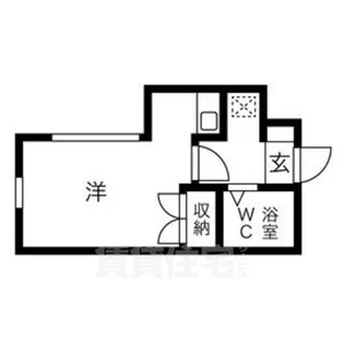 RX神宮前【1階】の間取り