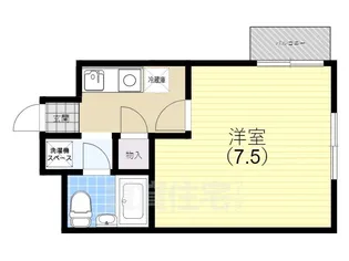 ヴィラ竹森【401号室】の間取り