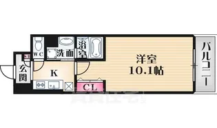 クレスト園田【6階】の間取り