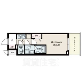 S-RESIDENCE上前津駅前【8階】の間取り