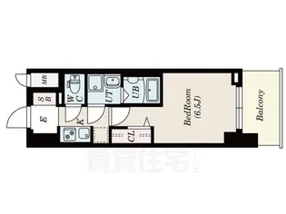 S-RESIDENCE上前津駅前【5階】の間取り