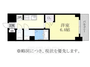 プレサンス広小路通今池【2階】の間取り