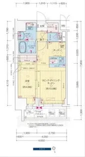 プレサンス広小路通今池【8階】の間取り