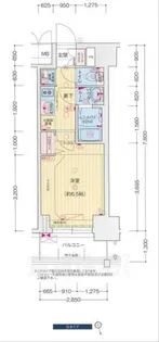 プレサンス広小路通今池【3階】の間取り