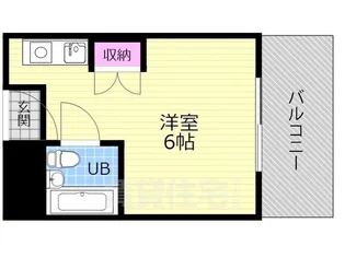 メゾン・ル・レヴェ【4階】の間取り