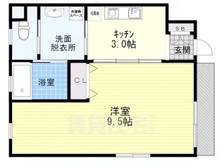 SANJU2【1階】の間取り