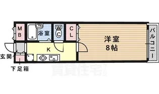 プランドール春日丘【3階】の間取り