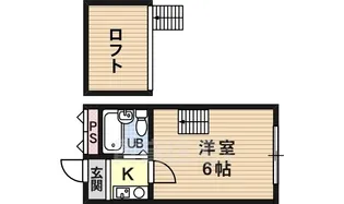 フォンタル西板持A棟【1階】の間取り