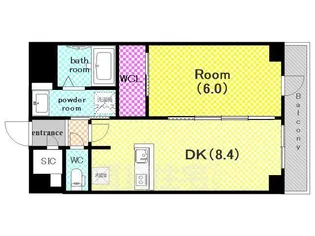 エスリード京都吉祥院【1階】の間取り