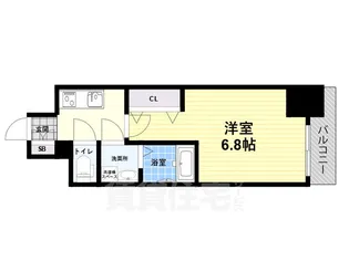 レーヴメゾン尼崎昭和通【8階】の間取り