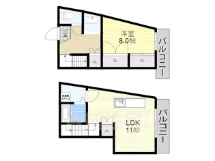 マンションコトブキ【3階】の間取り
