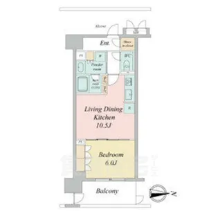 ラフィシア上前津(Rafficia Kamimaezu)【3階】の間取り