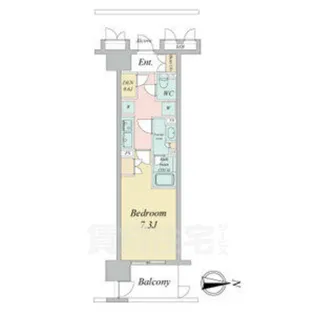 ラフィシア上前津【10階】の間取り