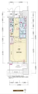 プレサンス京都東寺【2階】の間取り