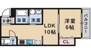 大阪府堺市堺区戎之町東3丁【マンション】の間取り
