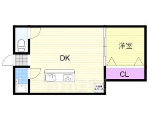 HEIGHTS CABIN【4階】の間取り