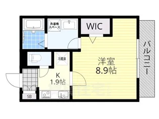ハイツ豊【1階】の間取り