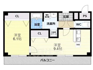 Grow Gold【3階】の間取り
