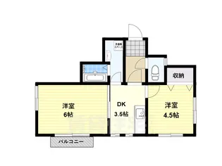吉岡ハイツ【2階】の間取り
