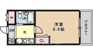リーガル塚本【2階】の間取り