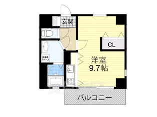 ルクシール楠葉【501号室】の間取り