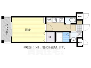 レジディア博多2【3階】の間取り