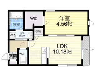 プラチナコート西宮【3階】の間取り