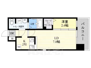 グランフォーレ博多駅東プレミア【13階】の間取り