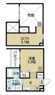 sofitel 鶴里(ソフィテルツルサト)【1階】の間取り