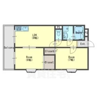 プレミエールクラーテ【2階】の間取り