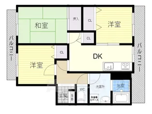 KARIN板宿【3階】の間取り