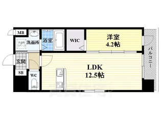 プランドール【1階】の間取り