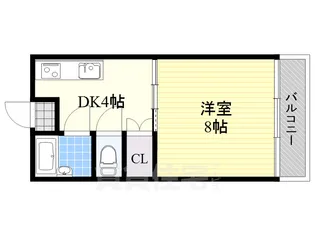 末広マンション【4階】の間取り