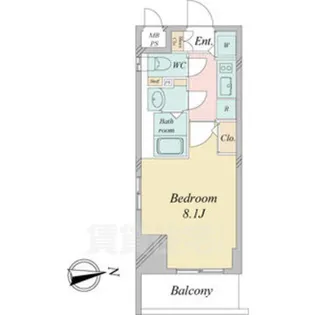 エスプレイス上前津レガシー【3階】の間取り