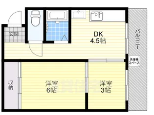 川庄ビル【3階】の間取り