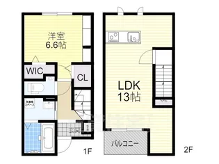 メディカル松下南DX【1階】の間取り