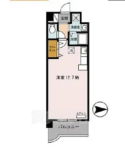 メルベーユ立花【3階】の間取り